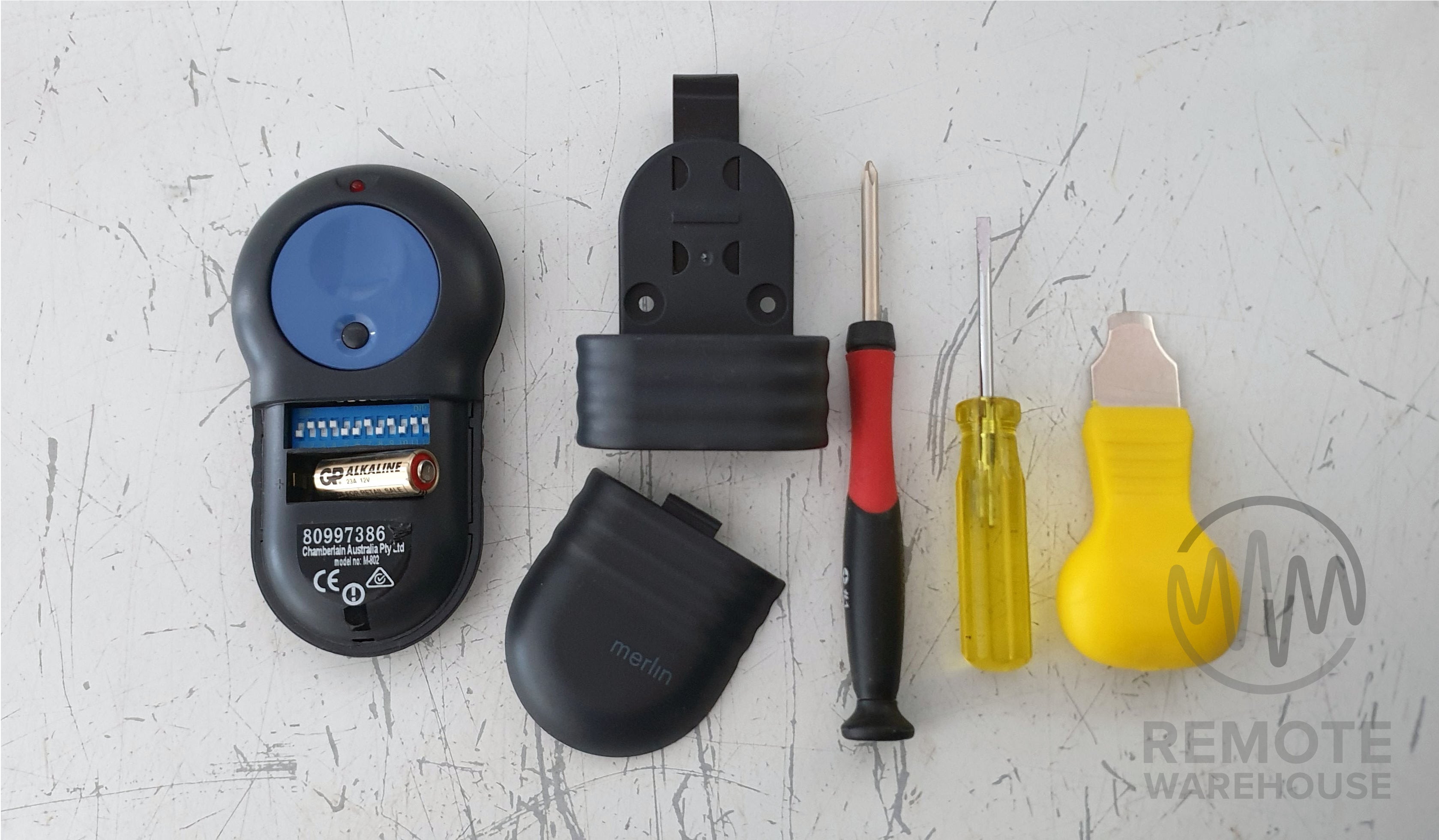 Merlin garage door remote not working? We can help you... The Remote