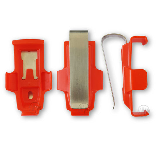 Red sun visor clip attachment to fit TB5 garage door remotes