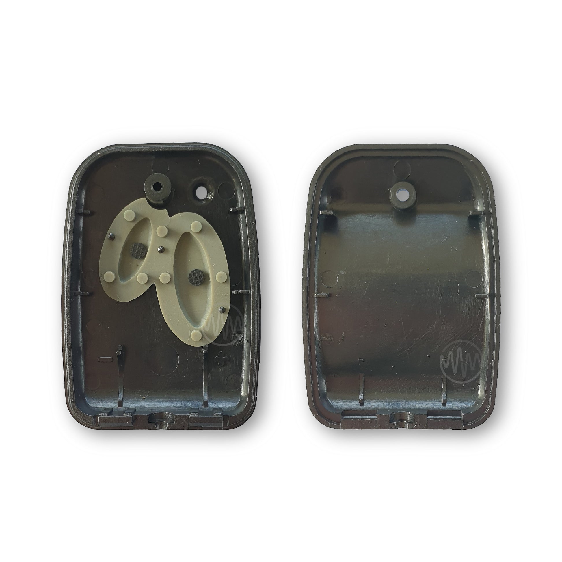 Black replacement remote casing for Mongoose MRC60 car alarm remote