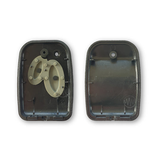 Black replacement remote casing for Mongoose MRC60 car alarm remote