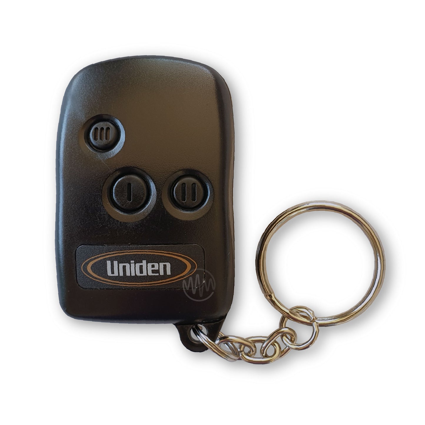 Black 3 button Uniden branded car alarm remote