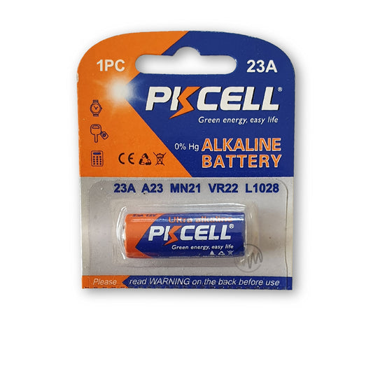 23A size Alkaline battery, 1 piece, PK Cell brand