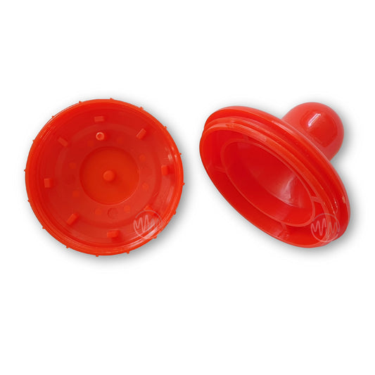 Replacement remote casing for red ATA EAT-2v2 , red button bell shape garage remote