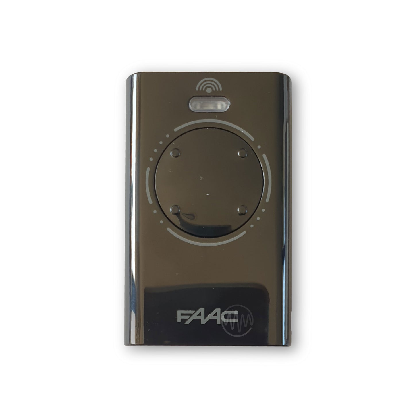 Faac black 4 button with grey circle XT4 433 SLH LR gate remote