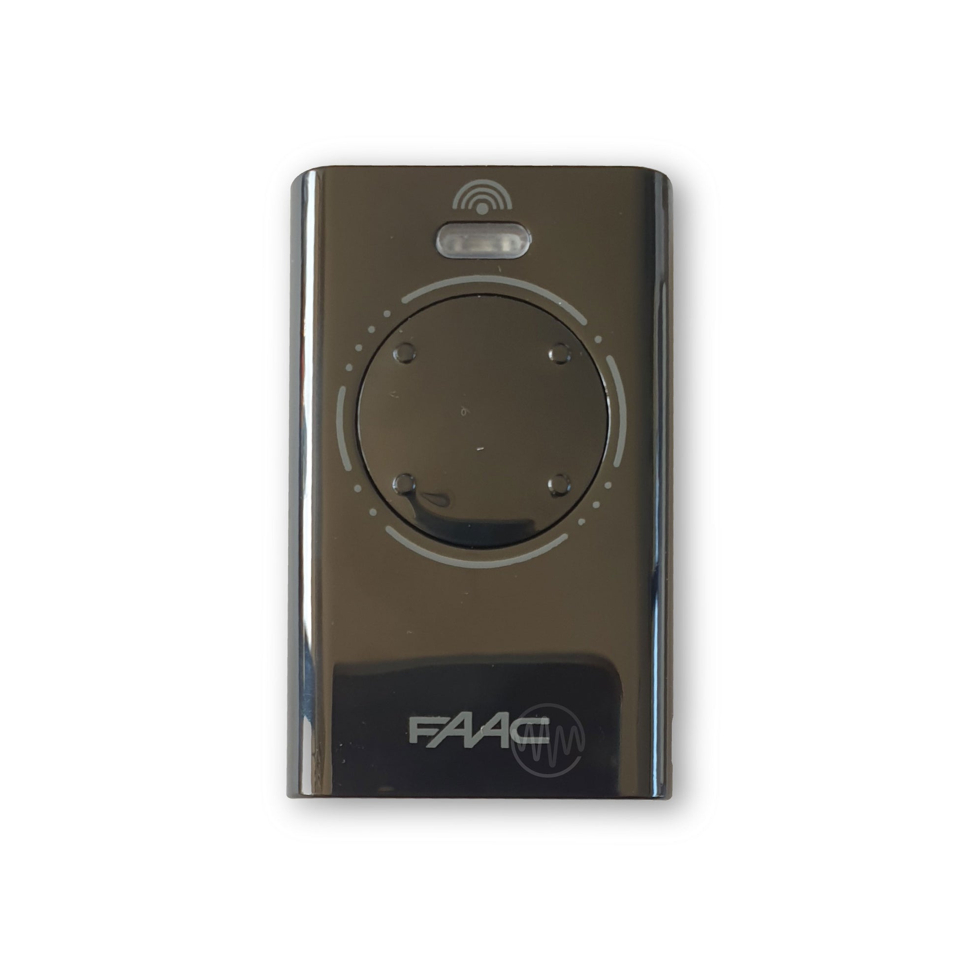 Faac black 4 button with grey circle XT4 433 SLH LR gate remote
