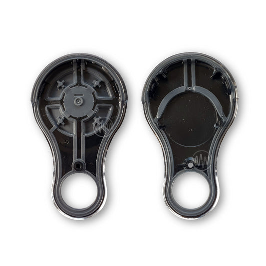 Black replacement remote casing for Key Automation garage gate remotes