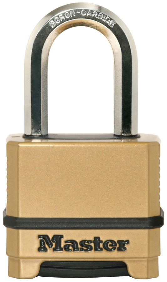 Master Lock excell combination padlock with 38mm shackle