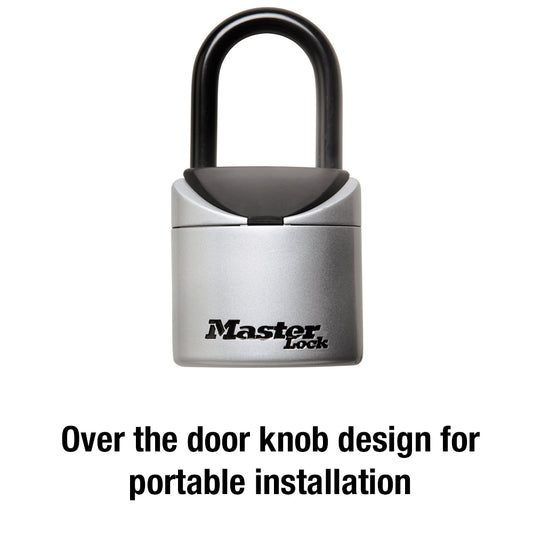 Master Lock MA5406 portable lockbox with shackle