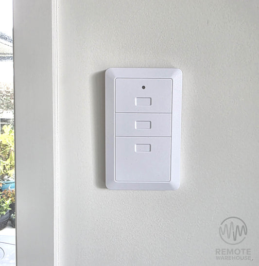 Changing the battery on a Wall Mounted Garage Door Remote