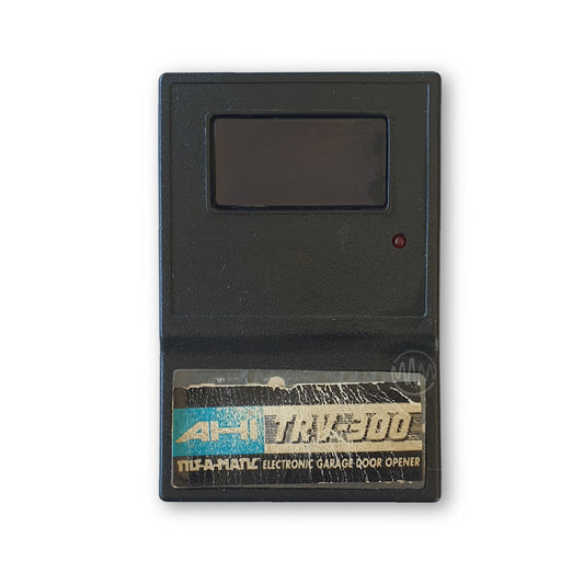 AHI TRV-300 large black remote with big rectangle button & AHI brand on front