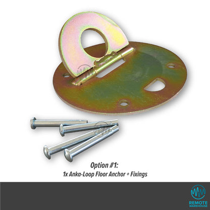 Anka-Loop security floor anchor with fixings