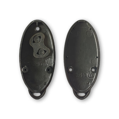 Black replacement remote casing for AVS TX2-10 surfboard style car alarm remote