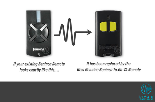 Beninca Atmosfera T2WV Gate Remote