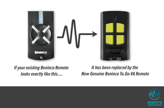 Beninca Atmosfera T4WV Gate Remote