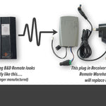 B&D MPC1 Remote (Garage Door Receiver Kit)