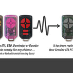 PTX-5V1 remote range is updated to the PTX-5V2 grey remote with grey buttons 