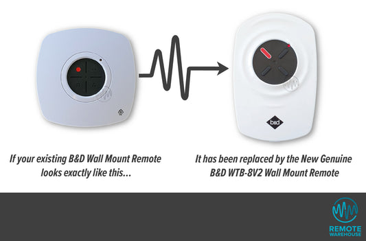 B&D/Dominator WTB-6 Wireless Wall Button