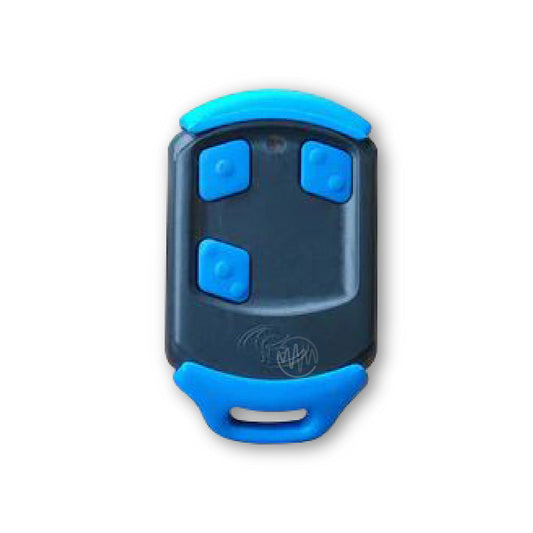 Old Centsys Nova blue remote for gates with 3 blue buttons 