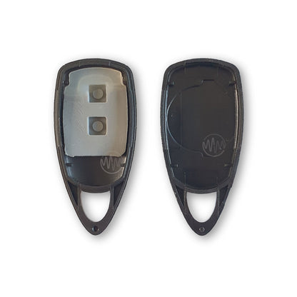 Front & back empty replacement case for Dynatron TX-111 remote