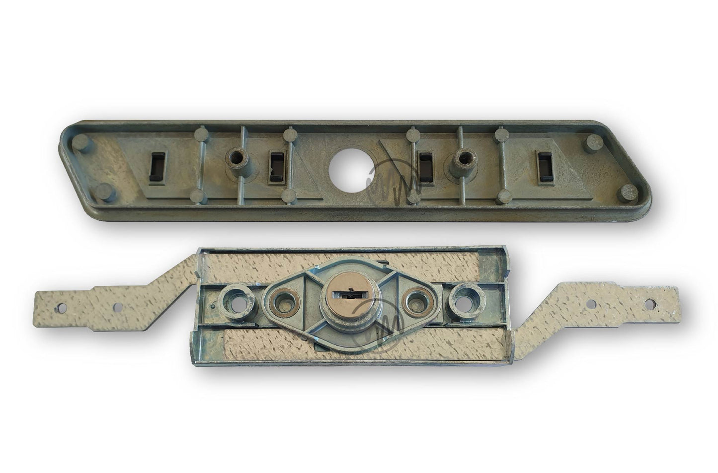 Prime-Line Mortise Lock, 4-5/8 In., Steel, 45 Degree Keyway, Round Faceplate, Spring-Loaded E 2164 - The Home Depot - Foto 12