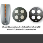 Mhouse & Downee branded gate remote TX4 & GTX4 models 