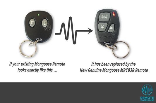 Mongoose MRC80 Car Alarm Remote