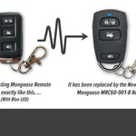 Mongoose MRC63B Car Alarm Remote - Blue LED