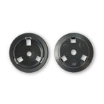 Front & back of wall bracket for Merlin M82 garage door remote