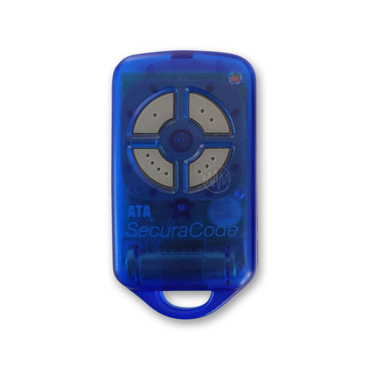 PTX-4 garage & gate remote with blue case & 4 grey buttons 