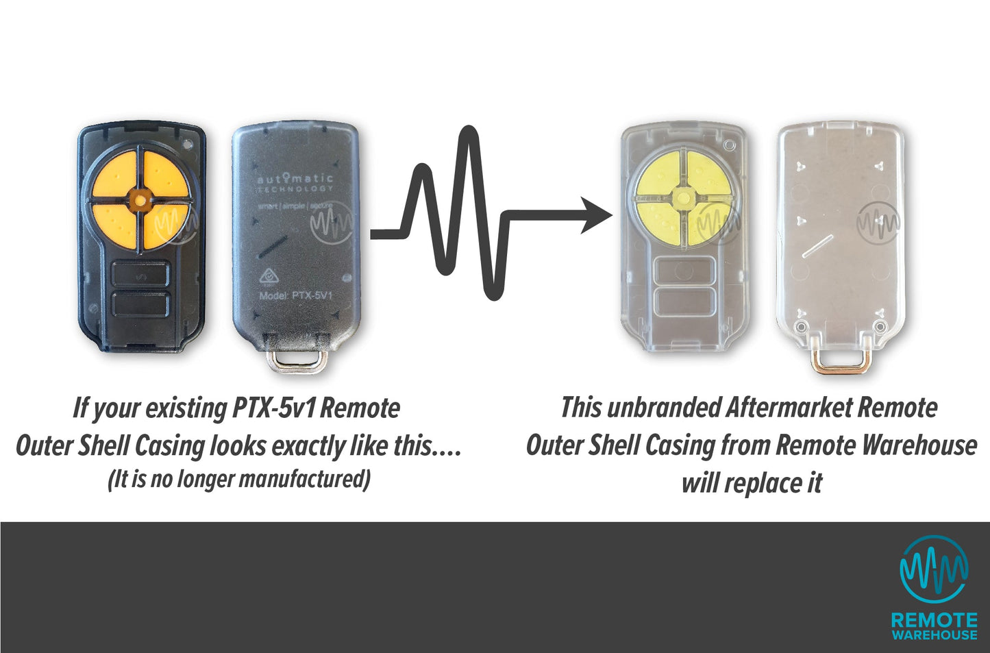 PTX-5V1 Replacement Outer Shell Casing (Aftermarket)