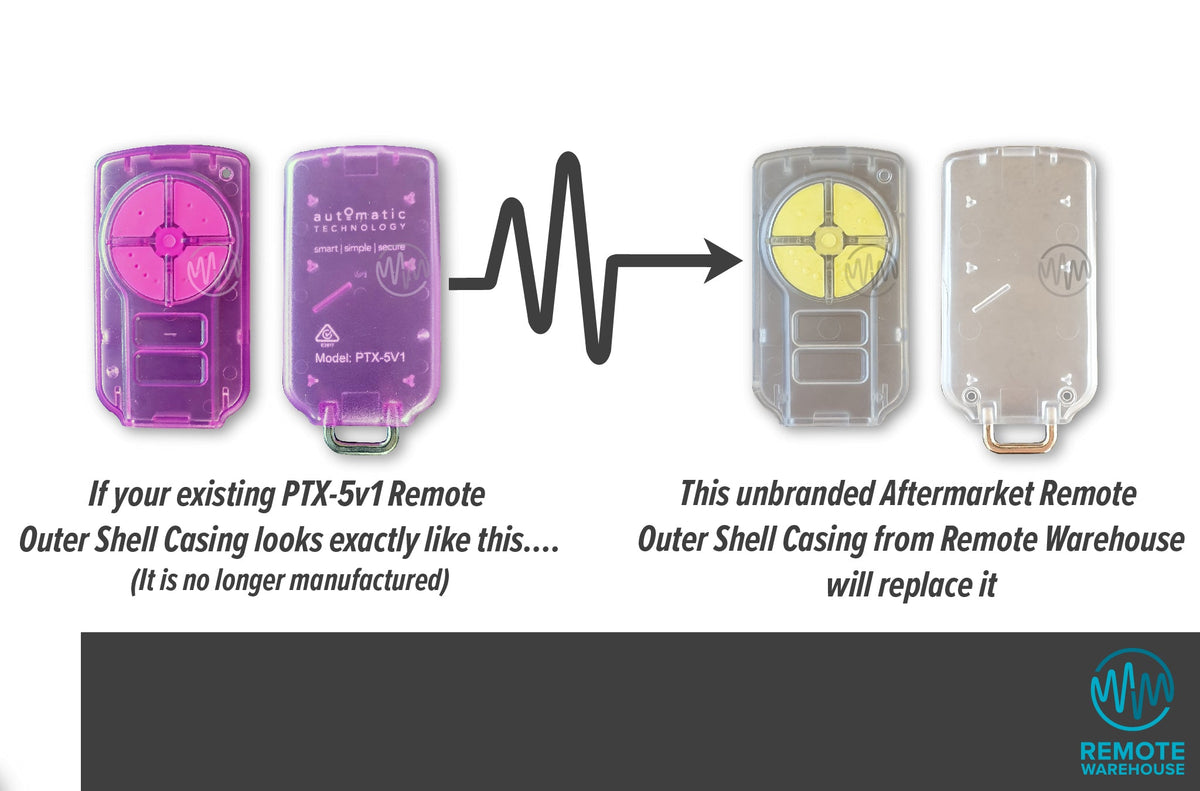PTX5 Replacement Outer Shell Casing | Remote Warehouse NZ