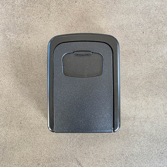 Remote Warehouse Black Wall Mount Lock Box - Small