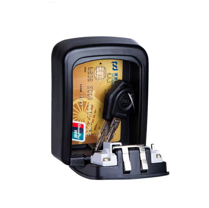 Remote Warehouse Black Wall Mount Lock Box - Small