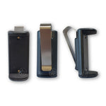 Black extendable sun visor clip attachment to fit most garage & gate remotes