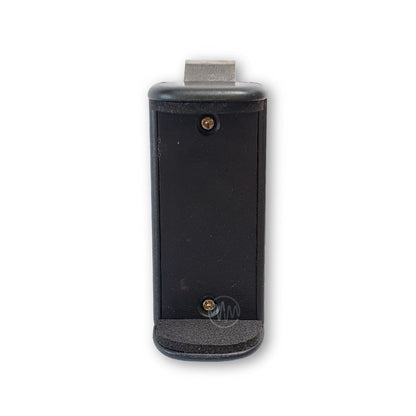 Black extendable sun visor clip attachment to fit most garage & gate remotes