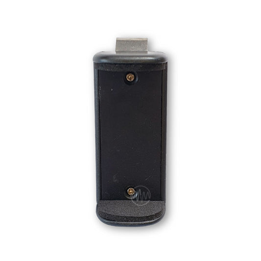 Black extendable sun visor clip attachment to fit most garage & gate remotes