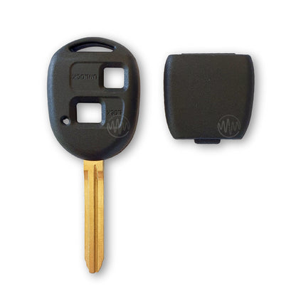 Toyota 2 Button Integrated Key Shell (Aftermarket)