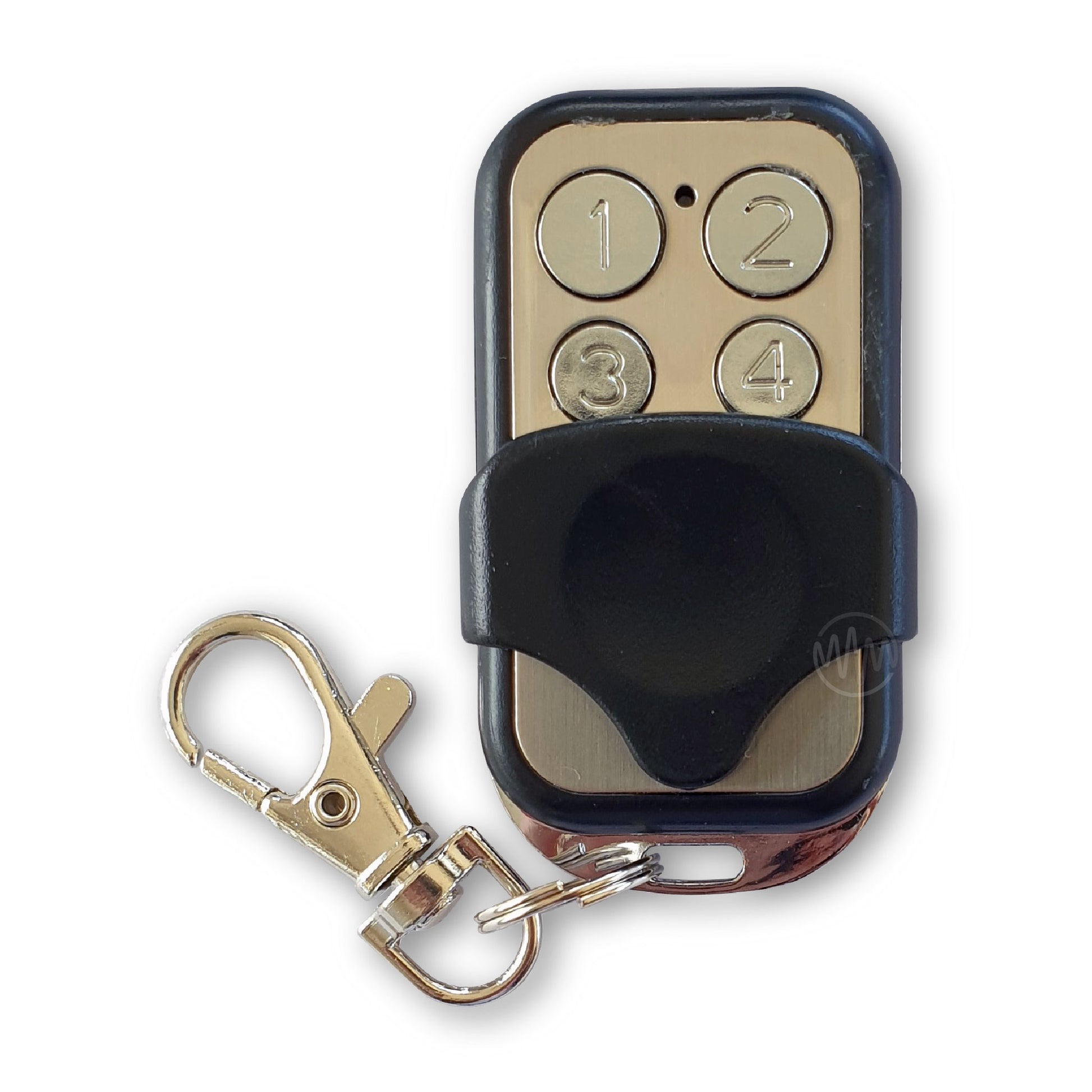 Activor silver & black home alarm remote with 4 numbered buttons