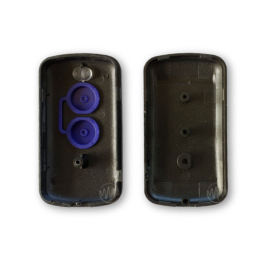 2 Button Remote Replacement Outer Shell Casing