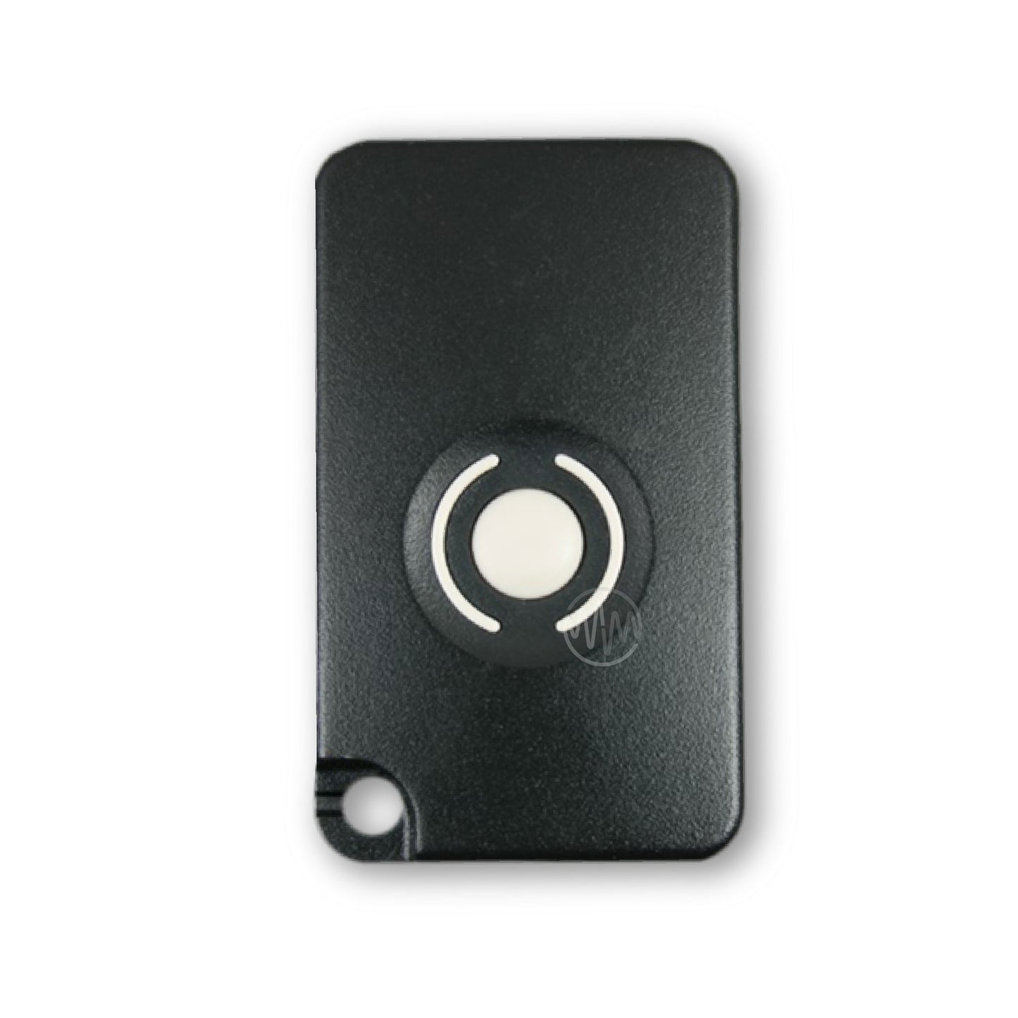 1 white Button black rectangle Homentry garage remote control
