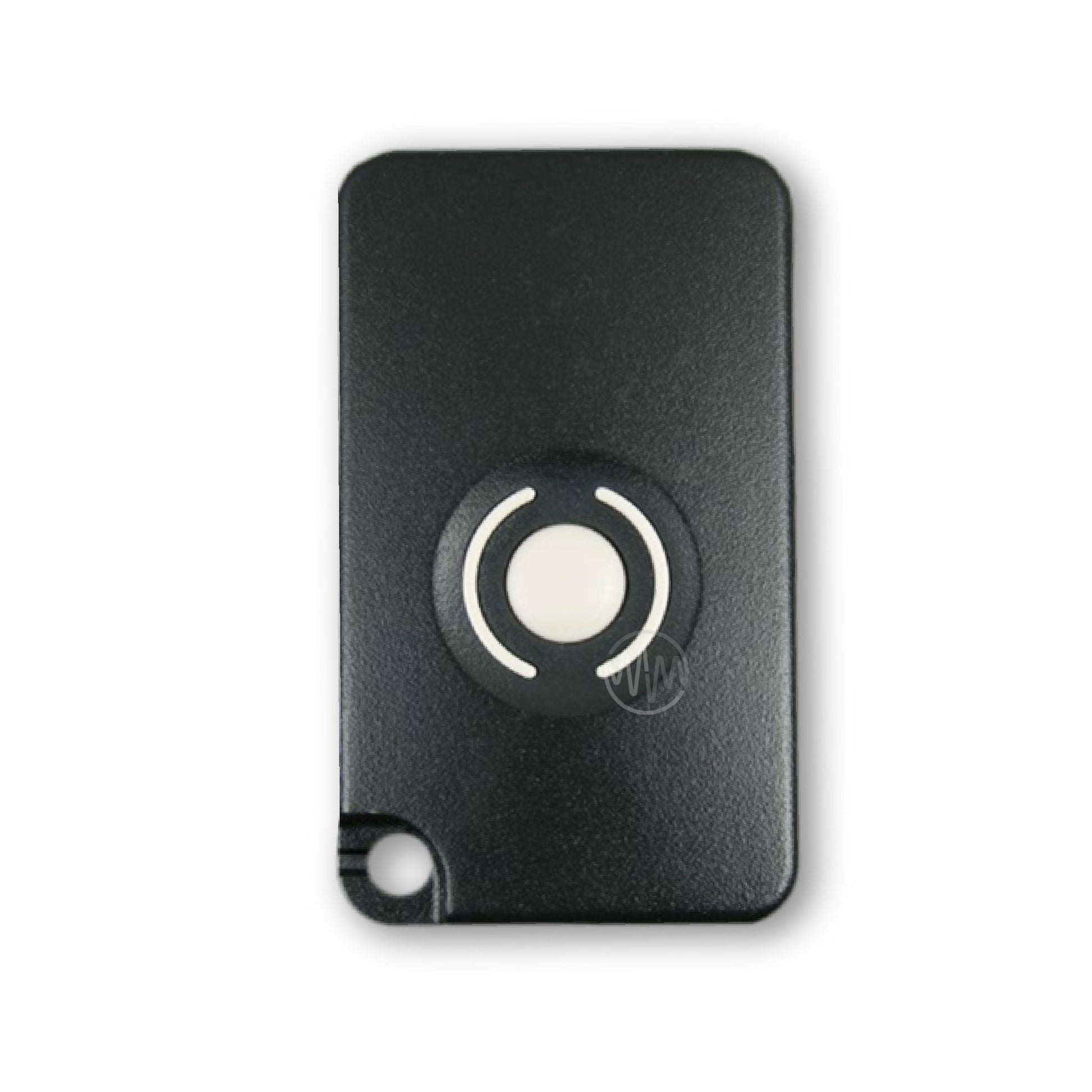 1 white Button black rectangle Homentry garage remote control