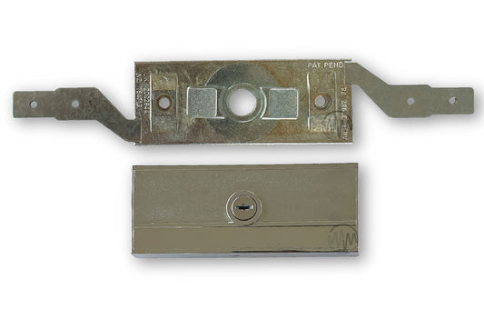 Lock Focus V1: Roller Door Lock W/Face Plate
