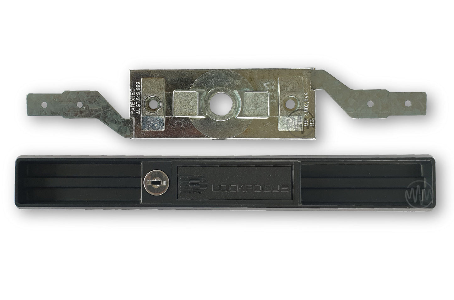 Lock Focus V4: Roller Door Lock W/Face Plate