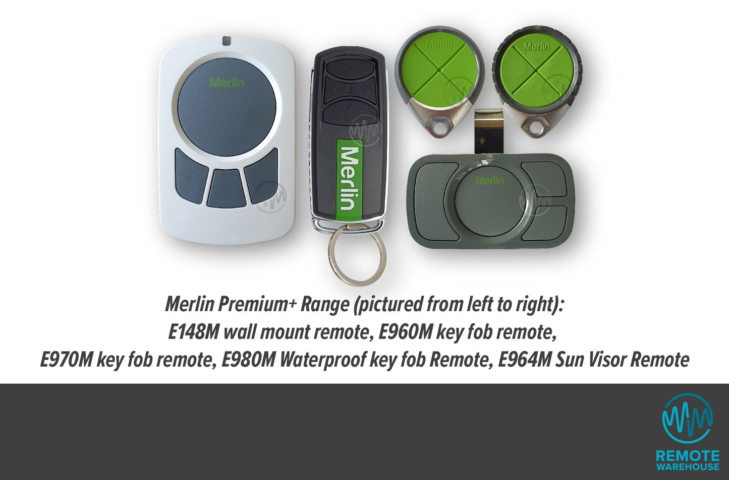 Merlin Premium+ E980M Garage Remote