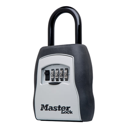 Master Lock MA5400 lockbox with shackle handle & 4 dial combination