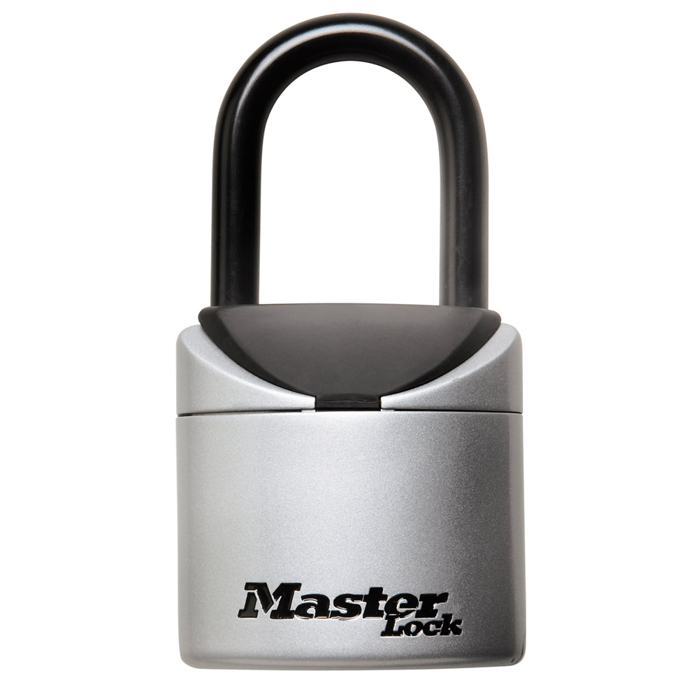 Master Lock MA5406 mini lockbox with shackle handle & 4 dial combination