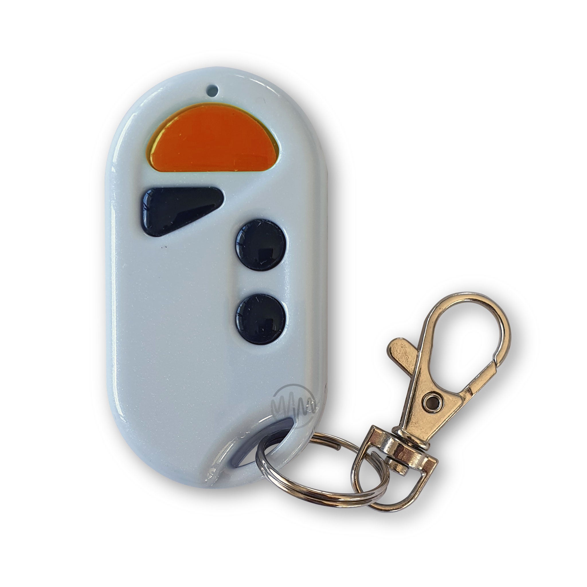Orca Orange Button Garage Remote | BUY NZ – Remote Warehouse